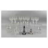 Indiana Glass Point Clear Wine Goblet and More