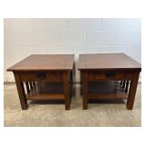 MCM Wooden Side Tables