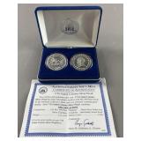 N.C.M 1776 United Colonies Silver Proof W/COA