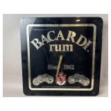 Vintage Bacardi Rum Clock