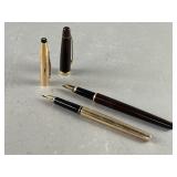 Schmidt Iridium Point/Cross 14k Gold Nib Pens
