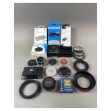 Vtg Balda Baldinette Camera, Hood Covers & More
