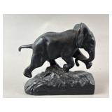 Antique Bronze Elephant Statue