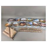 Calendar Plates, Tiles and KJV Bible