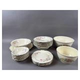 Homer Laughlin Virginia Rose China Set & More