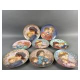 Vtg Edna Hibel Mothers Day Collectors Plates
