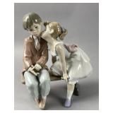 Vtg Lladrï¿½ "Ten and Growing" Porcelain Figurine
