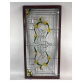 Stained & Leaded Glass Window Panel
