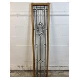 Vintage Decorative Beveled Stain Glass Window