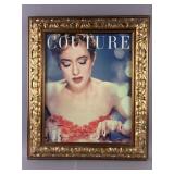 Ornate Frame With Canvas Couture Magazine Ad