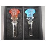 Rosenthal Versace Lead Crystal Bottle Stoppers