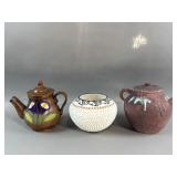 Signed Norma Jean Corregated Bowl & More