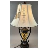 Neoclassical Style Tole/Urn Shaped Table Lamp