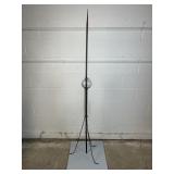 Vintage Lightning Rod on Base