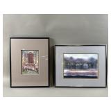 John B Stockwell Landscape Lithograph & More