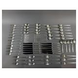 72 Piece Sterling Silver Flatware Set