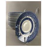 Churchill "Blue Willow" Blue/White Transferware