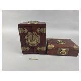 Chineese Guan Pi Xiang Jewelry Boxes