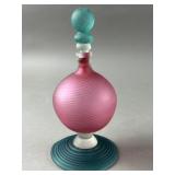 Vintage Signed Studio Paran Art Glass Perfume