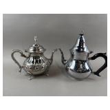 Vintage Silver Plated Tea Pots