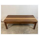 Vtg MCM Wooden Coffee Table