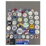 Vintage Political Pins & Bumper Stickers