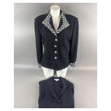 Vtg Ladies St. Johnï¿½s Evening Jackets