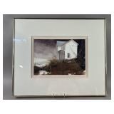 Beautiful Framed/Matted/Signed Watercolor Painting