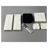Apple TV Media Player, Apple Ear Buds & More