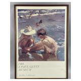 Framed Museum Poster "The Wounded Foot"