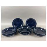 Navy Blue Dansk Bistro Plates