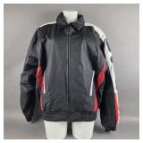 Vilanto Leather Bomber Jacket