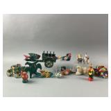 Hand-painted Mexican Folk Art Figures & More