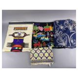 Vtg Textiles, Folk Art Pieces, & More