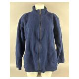 Vtg Patagonia Blue Ribbed Zip Up Jacket