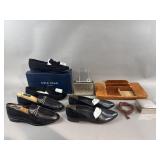 Cole Haan Shoes, Aimguide TableTop Clock & More