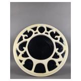 Ornate Round Wall Mirror