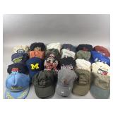 Various Menï¿½s Hats - Sports, Destinations & More