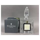 Waterford Crystal Paperweight & Photo Frame