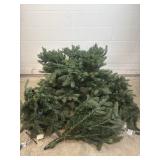 7.5ft Artificial Vtg Christmas Tree