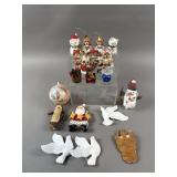 Lot Of Vintage Christmas Ornaments
