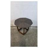 Mid-Century Modern Octagonal Side Table