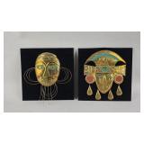 Inca Wall-Hanging Masks