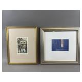 Framed/Signed Venice Print & Mexican Photograph