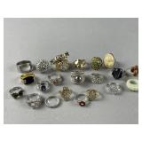 Lot of Costume Jewelry Rings