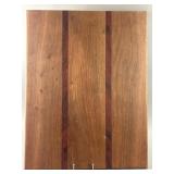 XL Wood Block Chopping Board Inlaid Woods