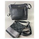 Vintage Coach Canvas & Kate Spade Leather Bags