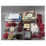 Christmas Gift Bags, Ribbon, Bows & More