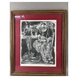 "The Schneider" Original Lithograph Moishe Jacov