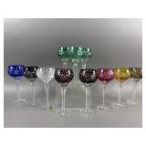 Nachtmann Bleikristall Wine Hock Glasses